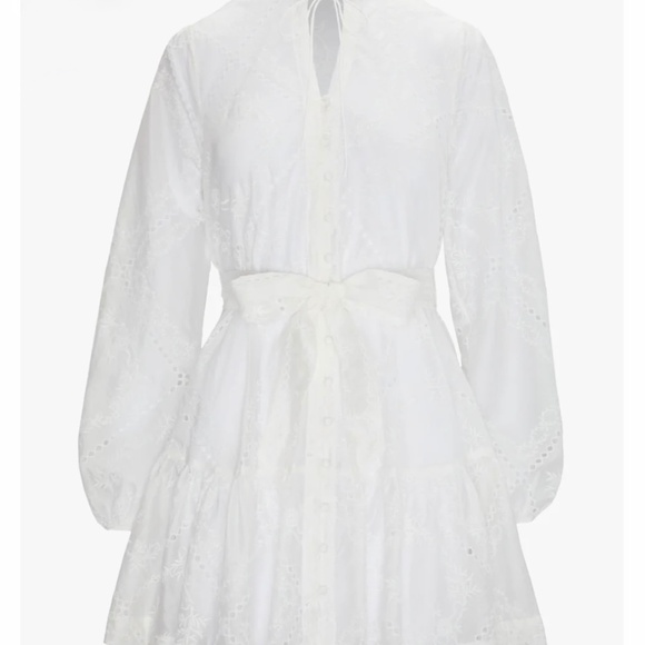 Hill House Dresses & Skirts - Hill House Mini Dress in White Eyelet